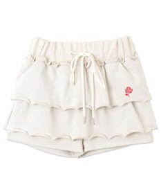 WEGO ティアードビジューミニスカパン