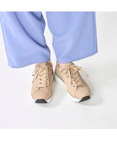 MODE ET JACOMO <MODE ET JACOMO>【軽量】レースアップ厚底スニーカー