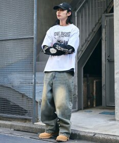 WEGO 【ユニセックス着用ITEM】グラフィックアンサンブルT（LS）