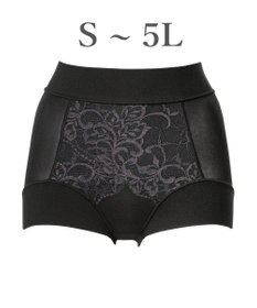 BRADELIS New York 【BRADELIS NewYork peace】綿混フィットレースショーツ25 深め 補正下着 ヒップアップ 美尻