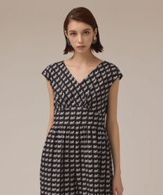 GRACE CONTINENTAL ホースプリントサロペット