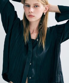 uncrave マシーンプリーツ シャツ