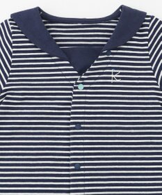 組曲 KIDS 【80-90cm】セーラーボーダー セットアップ