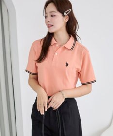 WEGO 【ユニセックス着用ITEM/SMLサイズ展開】別注USPOLOラインポロシャツ