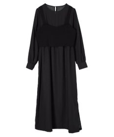 Green Parks Ｂ．ＳＥＴ２点ニットジレ＋ワンピース