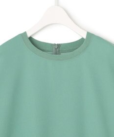 ICB 【洗える】FluidBackSatin ラウンドヘムプルオーバー