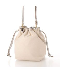 UNBILLION perche パラフィン防水キャンバスドロストショルダーバッグ