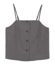 CRAFT STANDARD BOUTIQUE フロントボタンキャミビスチェ