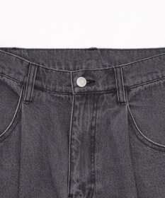 WEGO モチーフデニムタックパンツ
