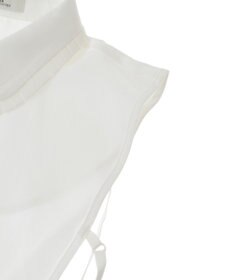 earth music&ecology フリルシャツカラー付け襟