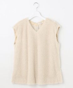 23区 S 【SLOW/一部店舗限定】ツッキリジャカード ノースリーブ ブラウス