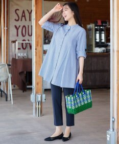 Tiaclasse L 日本製サーラドライ・テーパードパンツ