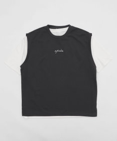WEGO 【２点セット/ベスト×Tシャツ】アンサンブルベスト（SS）