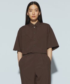 NAVE 【ReNAVE　撥水機能・UVカット・透湿・接触冷感・洗える】ナイロンタスランシャツ