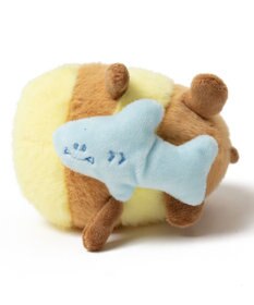 WEGO にこにこみつばちぬいぐるみキーホルダー