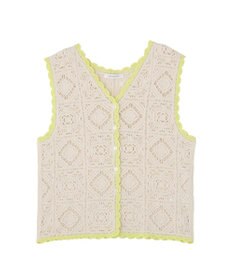 AMERICAN HOLIC クロシェ風ニットベスト