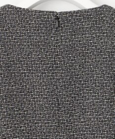 Feroux 【洗える】ツイードコンビミディ ワンピース