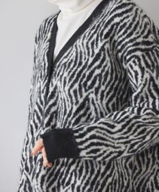 AMERICAN HOLIC アニマル柄Ｖネックニットカーディガン