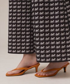 GRACE CONTINENTAL ホースプリントサロペット