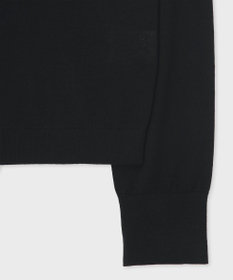 Paul Smith ドレープウール ストライプ ヘンリーネック ニット