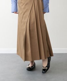 Bridget Birkin 【PARADIS COULEUR】スクエアトウメタルリボンバレエシューズ