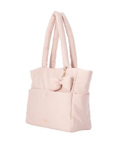 Maison de FLEUR 撥水加工パファーキャリーオントートバッグ