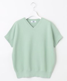 J.PRESS LADIES 【洗える・抗菌防臭】ドルマンガーター ニット