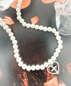 WEGO Lモチーフトップパールネックレス