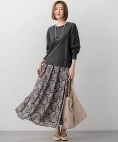 23区 VIOLAｄ’ORO エコムートン チェーンショルダー トートバッグ