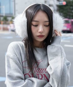 WEGO ボリュームMIXファーイヤーマフ