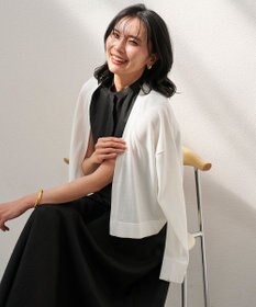 UNFILO イージー ショート カーディガン