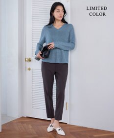 ICB L 【新色追加・WEB限定カラーあり・接触冷感・UVケア・速乾・防シワ・洗える】 FluidBackSatin  ドロストパンツ