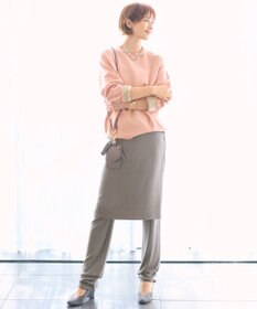 自由区 【カタログ掲載】スムージーラグランスリーブ ニット