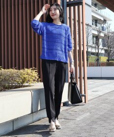 AMERICAN HOLIC 透かし編みニットプルオーバー