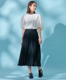 ANY スリーブレースコンビTシャツ