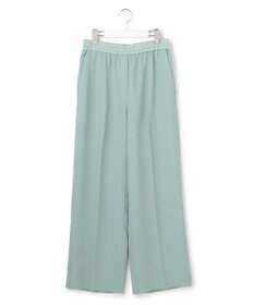 ICB 【WEB限定カラーあり】FluidBackSatin ワイドパンツ