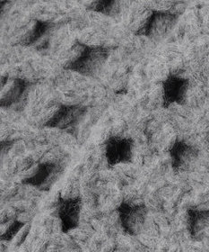 BEIGE， KOKOMO / ウールアルパカメッシュニットパーカー