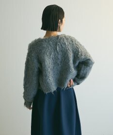 Green Parks armonia．シャギーショートカーディガン