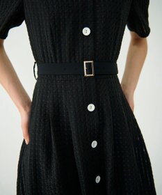 GRACE CONTINENTAL シアーチェックシャツワンピース