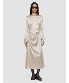 JOSEPH シルクサテンルーシング　スカート