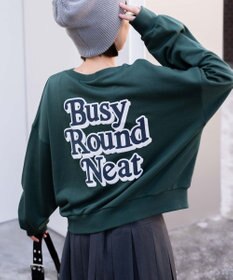 WEGO フォームプリントロゴスウェット