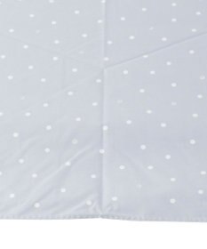 MOONBAT Fuwacool(フワクール) フワクールホワイト 晴雨兼用日傘 折りたたみ傘 ランダムドット 軽量 一級遮光／遮熱／UV