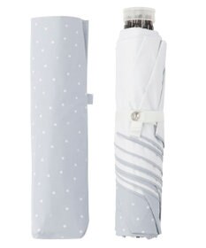 MOONBAT Fuwacool(フワクール) フワクールホワイト 晴雨兼用日傘 折りたたみ傘 ランダムドット 軽量 一級遮光／遮熱／UV