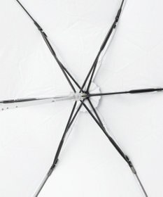 MOONBAT Fuwacool(フワクール) フワクールホワイト 晴雨兼用日傘 折りたたみ傘 ランダムドット 軽量 一級遮光／遮熱／UV