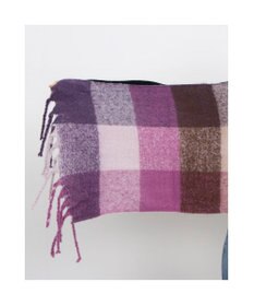 UNBILLION カシュネ cache nez / リサイクルポリブロックチェックストール