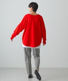 AMERICAN HOLIC ２ＷＡＹバイパチヘンリーネックニットプルオーバー