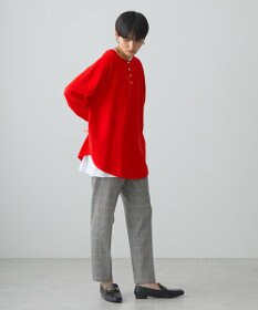 AMERICAN HOLIC ２ＷＡＹバイパチヘンリーネックニットプルオーバー