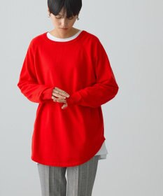 AMERICAN HOLIC ２ＷＡＹバイパチヘンリーネックニットプルオーバー