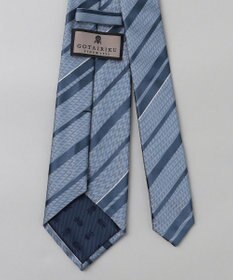 GOTAIRIKU  GOTAIRIKU別注【日本製】シルク ネクタイ_レジメンタル柄