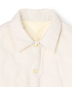 UNFILO L 【自宅で洗濯OK / ファー襟取り外し可能】TAIONコラボ ボア襟 リバーシブルダウン